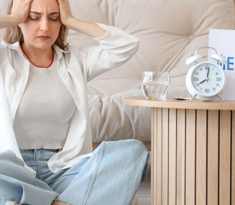 Woman in Perimenopause or Menopause