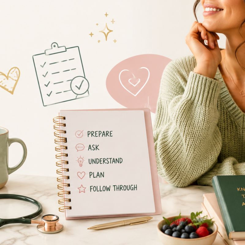 get the most out of your doctor appointment with this health visit blueprint