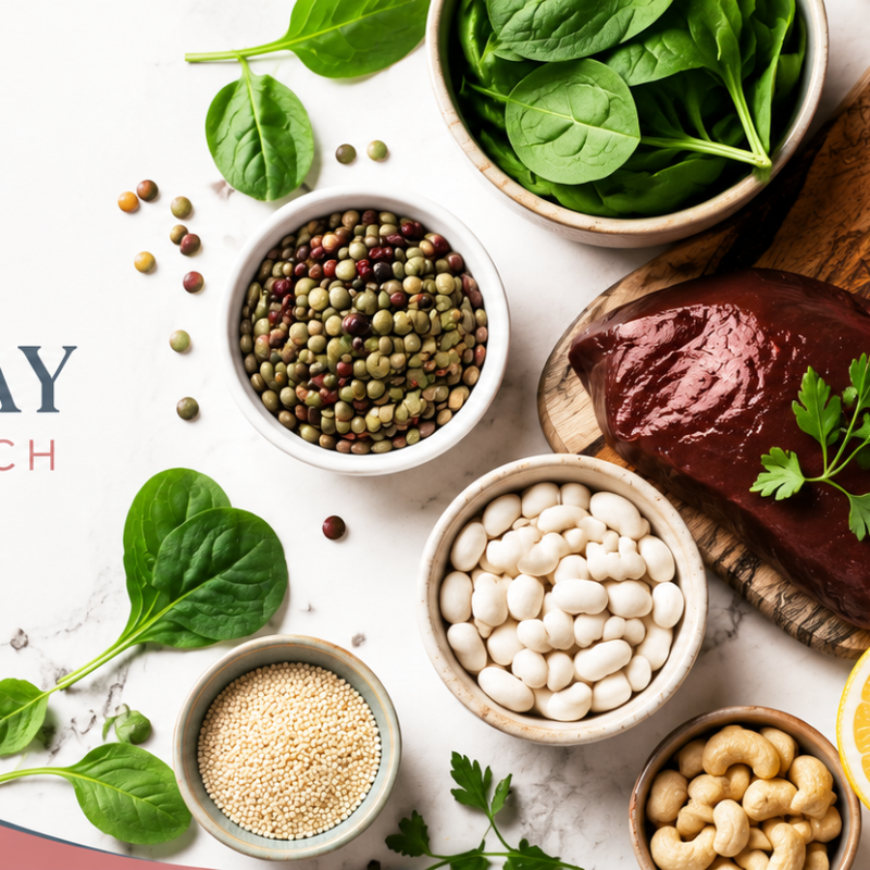 types of foods that you can eat to increase iron levels